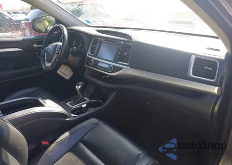 2017 Toyota Highlander Xle from USA, damaged, VIN 5TDJZRFH6HS366307